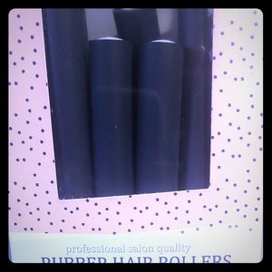 RUBBER HAIR ROLLERS- Nib